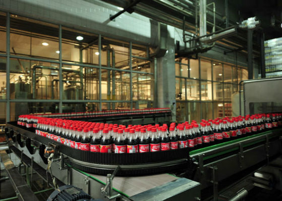 Cina Soda Beverage Production Line Automatic 200-600 Cans Per Minute Fast Speed pemasok