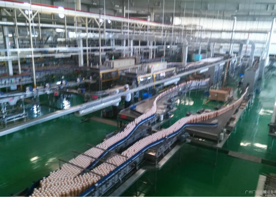 Cina Custom Beverage Production Line Packing / Sistem Konveyor Untuk Bisa / Botol / Cup pemasok