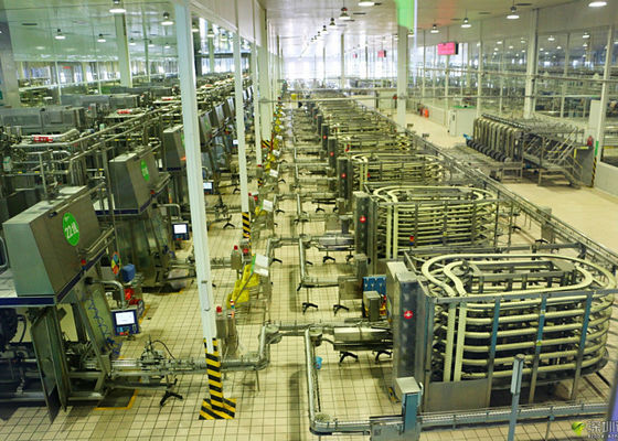 Cina Bata Otomatis - Bentuk Jalur Produksi Susu Kemasan Untuk Susu Murni / Diproduksi Ulang pemasok