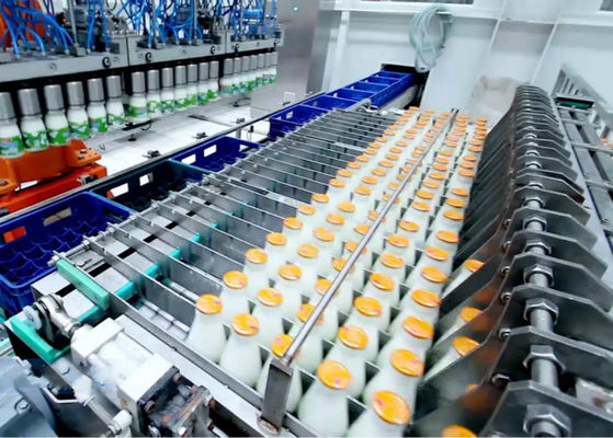 Cina Alat Pengolahan Yoghurt Botol Kecil dengan Alat Kendali / Semi Otomatis pemasok