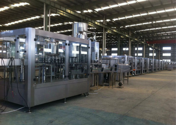 Cina Minuman Buah Otomatis Minuman Produksi Line Packaging Conveyor Systems pemasok