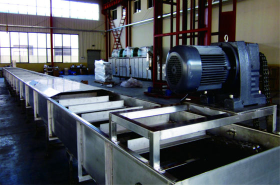 Cina Sistem Scraper Warehouse Automated Conveyor Tidak Overflow Puing Pembersihan Mudah pemasok