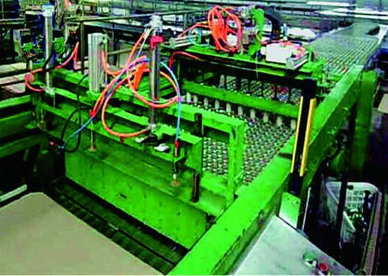Cina Metal Empty Can Depalletizer / Palletizer Aplikasi Stacker Machine Berkecepatan Tinggi pemasok