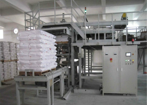 Cina Mechanical Manipulator Automatic Palletizer Machine / Depetetizer Machine Bag Shaping pemasok