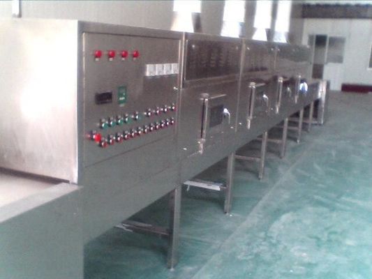 Cina Powder Grain Pasteurizer Machine, Microwave Steam Sterilizer Continuous Tunnel pemasok