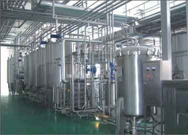 Cina Almond Milk Beverage Production Line, Minuman Minuman Peralatan Manufaktur pemasok