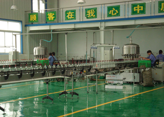 Cina Botol Vodka / Whiskey / Minuman Keras / Wine Production Line Packaging Conveyor Systems pemasok